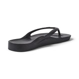 Archies Kids Arch Support Thongs Black