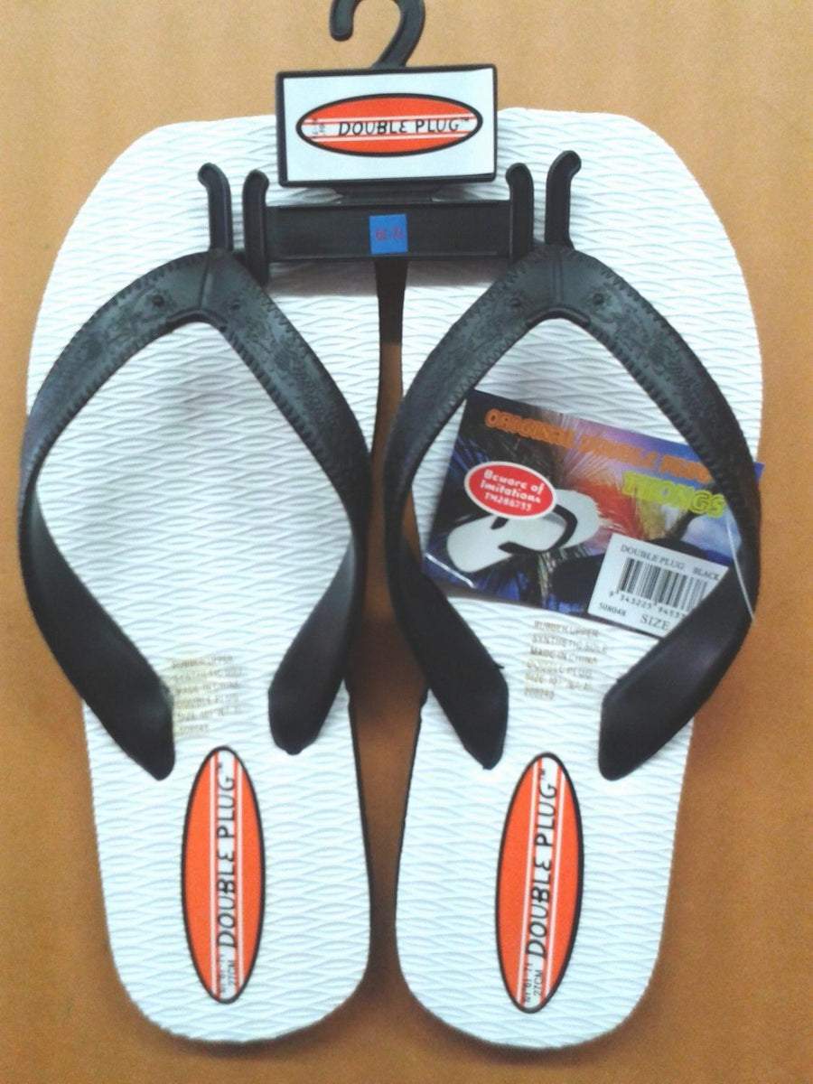 The Original Double/Multi Pluggers Thongs – Grenfell Shoes